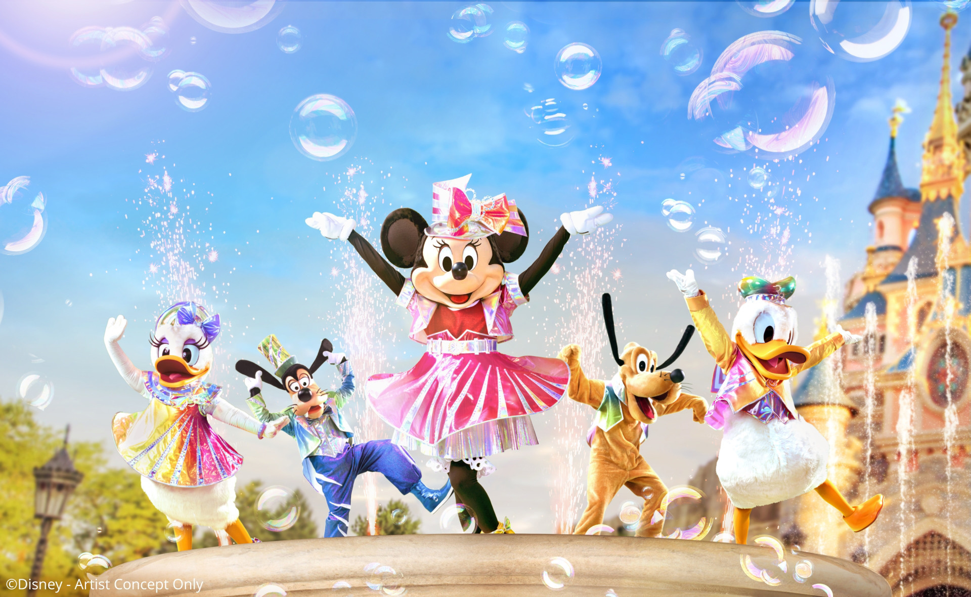Mickey Disneyland Paris Anniversaire 30 ans