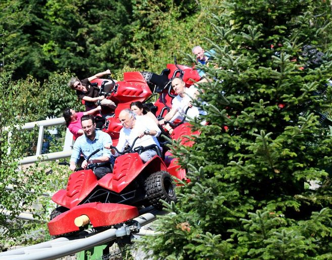 le pal inauguration de la nouvelle attraction yukon quad a s 3807452